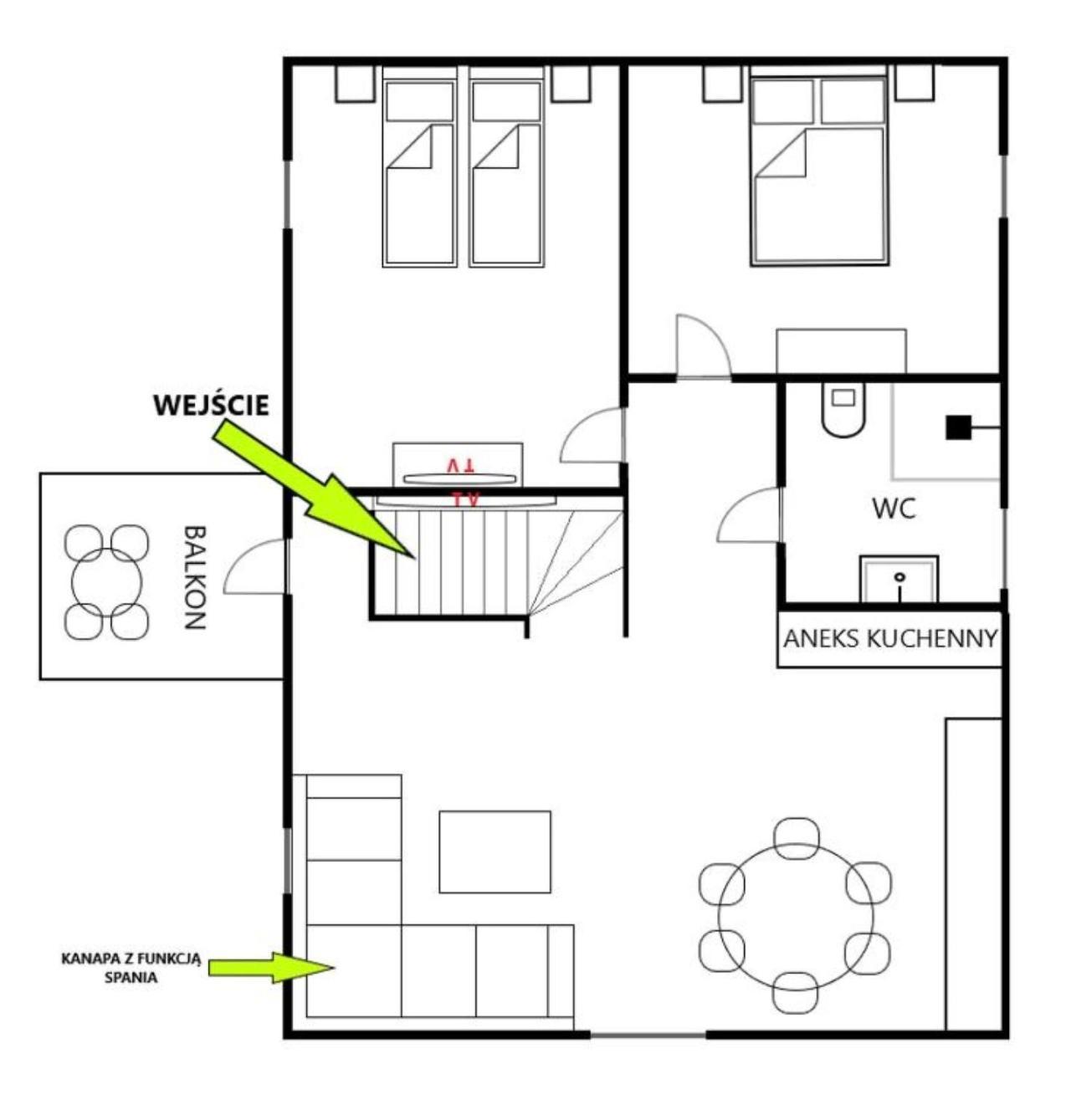 Apartamenty Na Blichu - Noclegi Energylandia Zator Luaran gambar